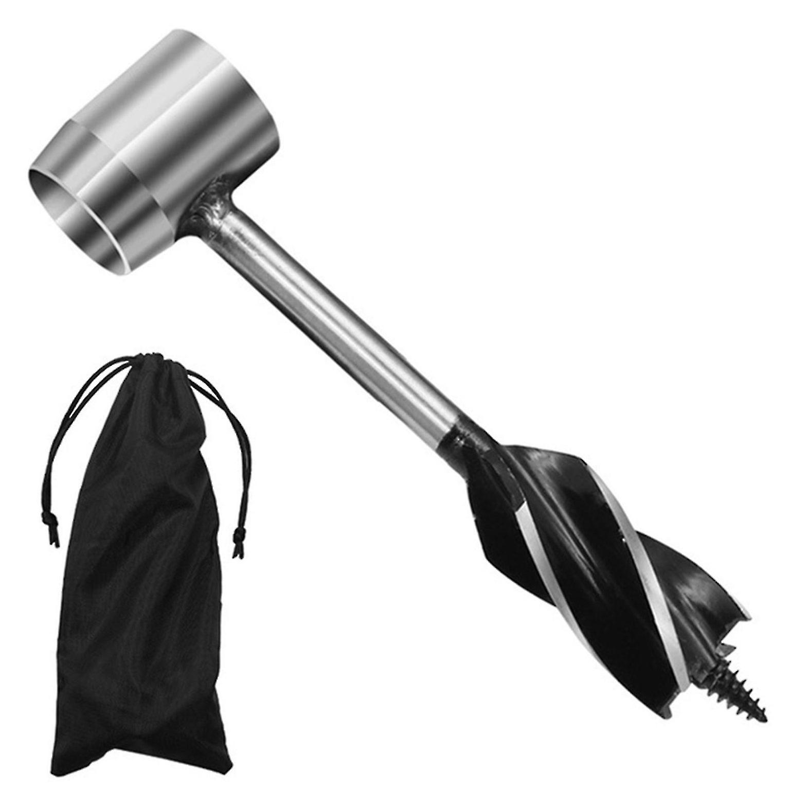 Wood Hand Drill Auger Bit Multitool With Sheath - Outdoor