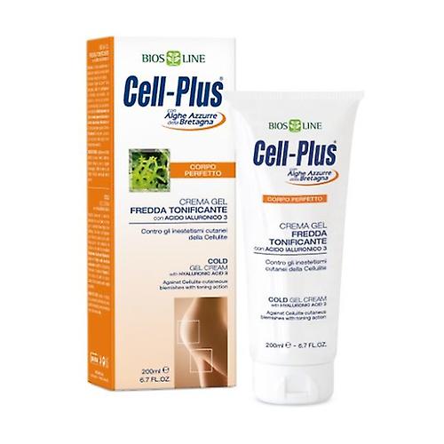 Toning cold gel cream 200 ml of cream