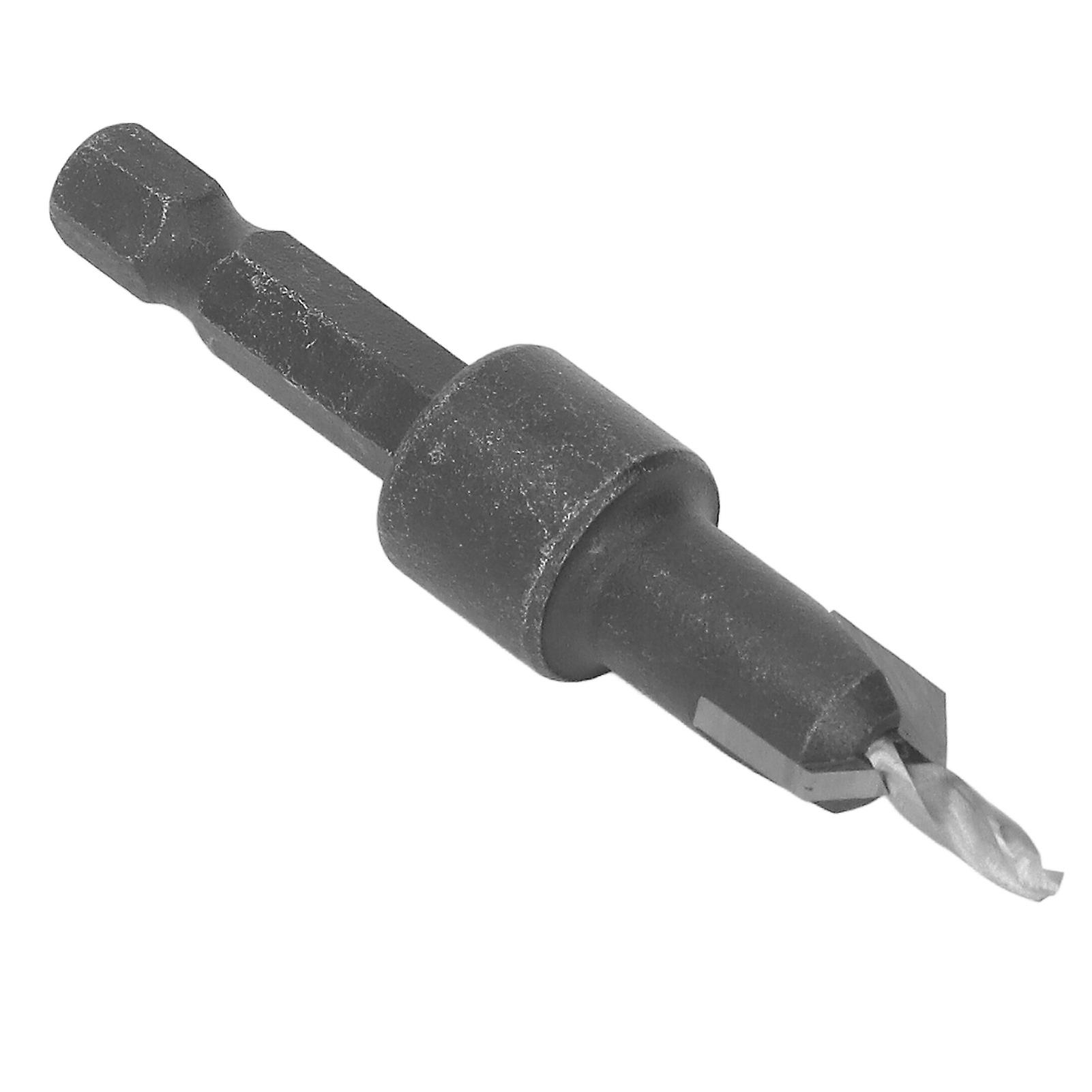 Countersink Drill Bit 1/4x3.3 Hex Shank Carbide Adjustable Drilling Tool for Woodworking 