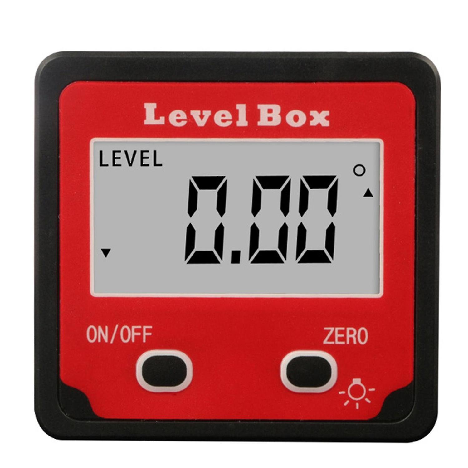 Digital Level Protractor Inclinometer Mag-netic Level Angle Meter Angle Finder Level Box Angle Measu