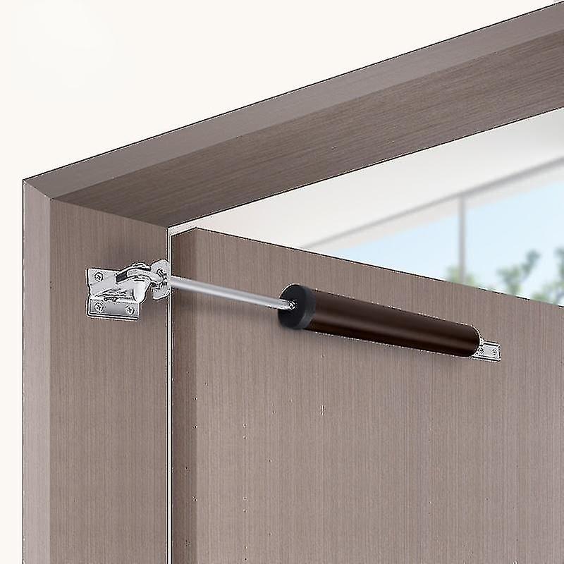 Automatic door soft closing 90 degree positioning stop buffer adjustment, door closer furniture hard