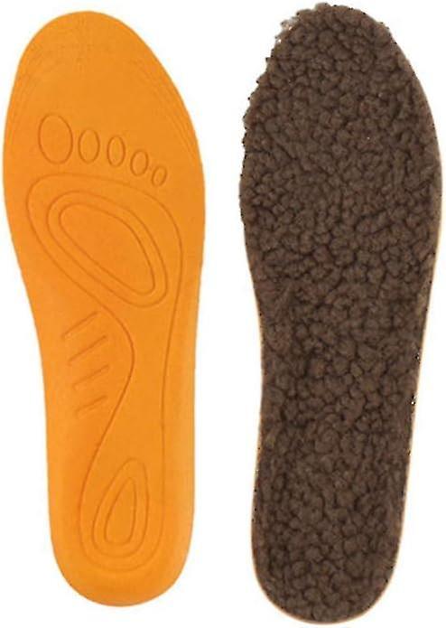 1 Pair Of Insoles Wool Felt Insoles - Sweat-absorbing And Breathable Insoles