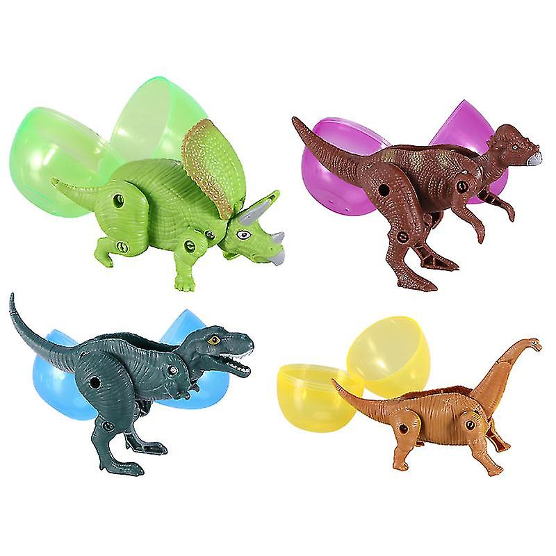 10pcs Deformed Dinosaur Egg Toy