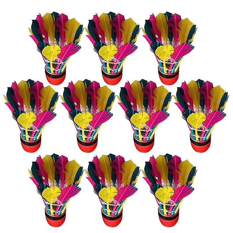 11pcs Colorful Shuttlecock