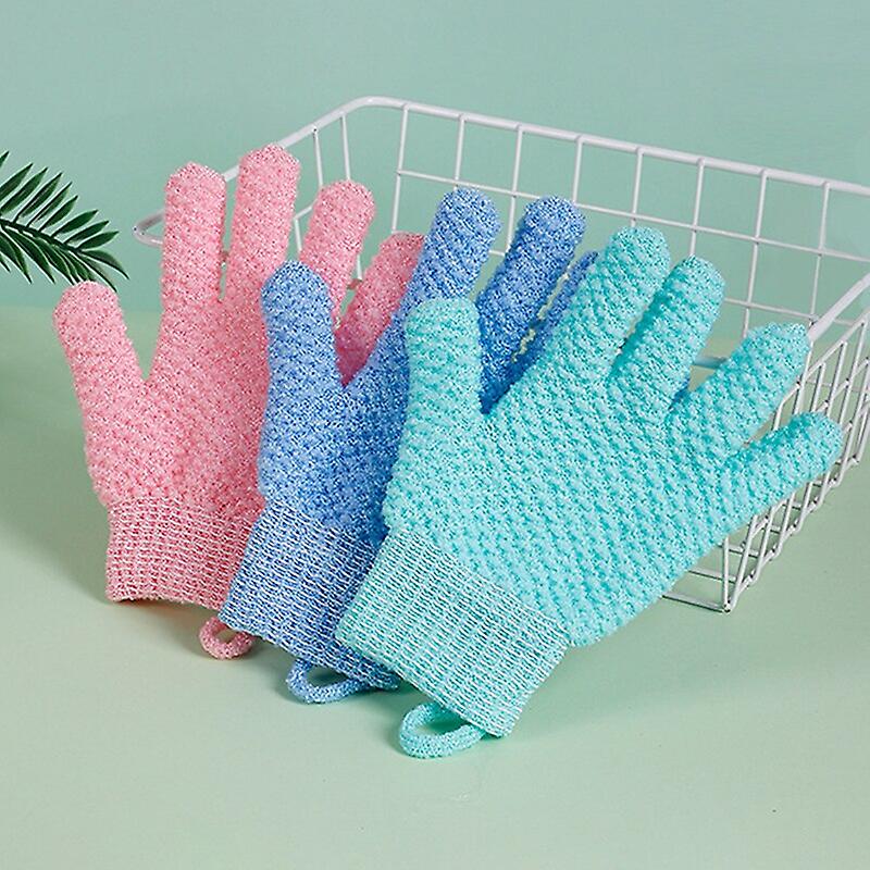 Scrub Handschoenen Vijf Vinger Badhanddoek Volwassen Artefact Kleur Random One