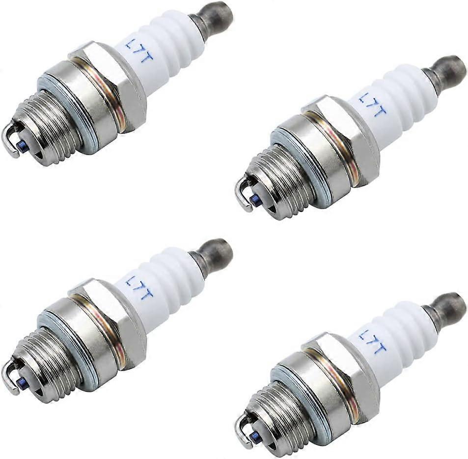 4 Pack L7T Spark Plug Universal Replacement l7t Spark Plug Chainsaw Spark Plug Replacement for Lawn Mower 2 Stroke Engines