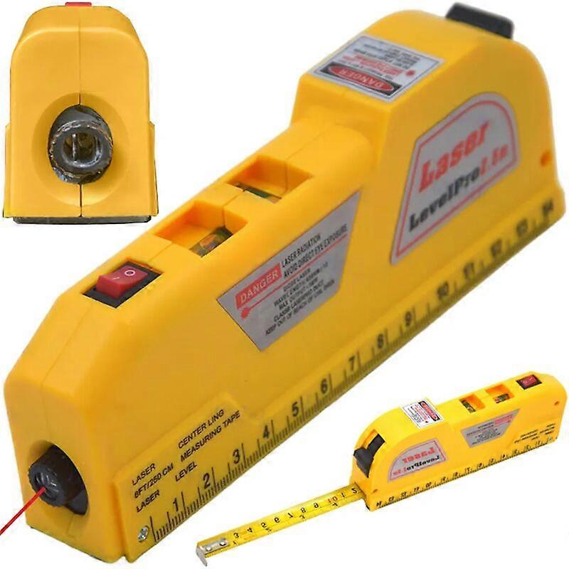 Laser spirit level with tape measure 250cm Cross laser Spirit level 16cm Laser spirit level Laser spirit level Level Laser level Wired spirit level Re