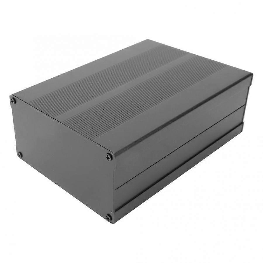 Black Aluminum Junction Box Diy Electronic Enclosure Decoder Pcb Circuit Board Housing Pcb Instrument Project Case 55x106x150mm
