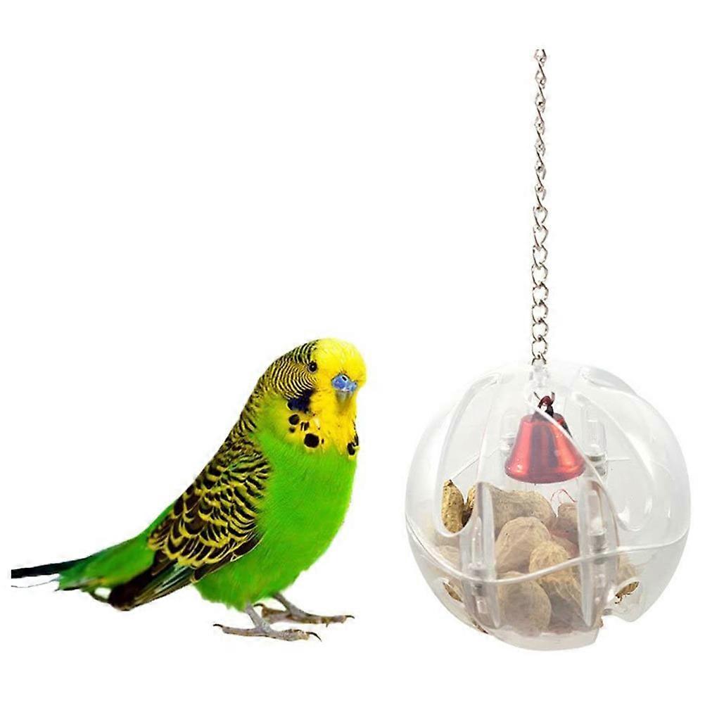 Fuglefrøfoder Fouragerende bold Intelligens legetøj til papegøje hængende fuglefoder til udendørs have