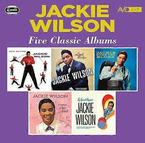 Jackie Wilson : Five Classic Albums CD 2 discs (2021)