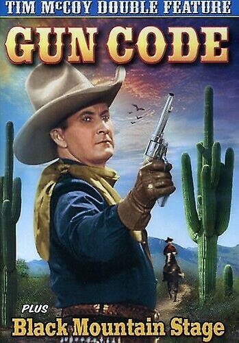 Tim McCoy Double Feature Gun Code (1939 DVD - Region 2
