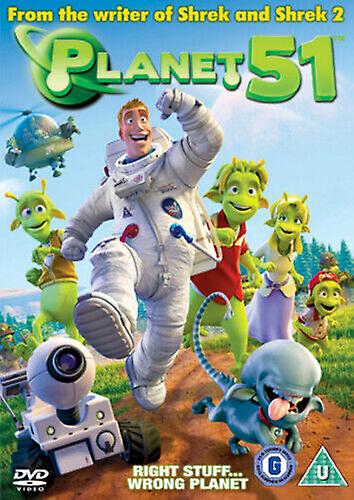Planet 51 DVD (2010) Jorge Blanco cert U - Region 2