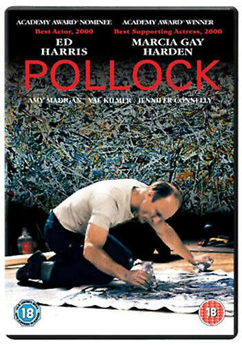 Pollock DVD (2008) Ed Harris cert 18 - Region 2