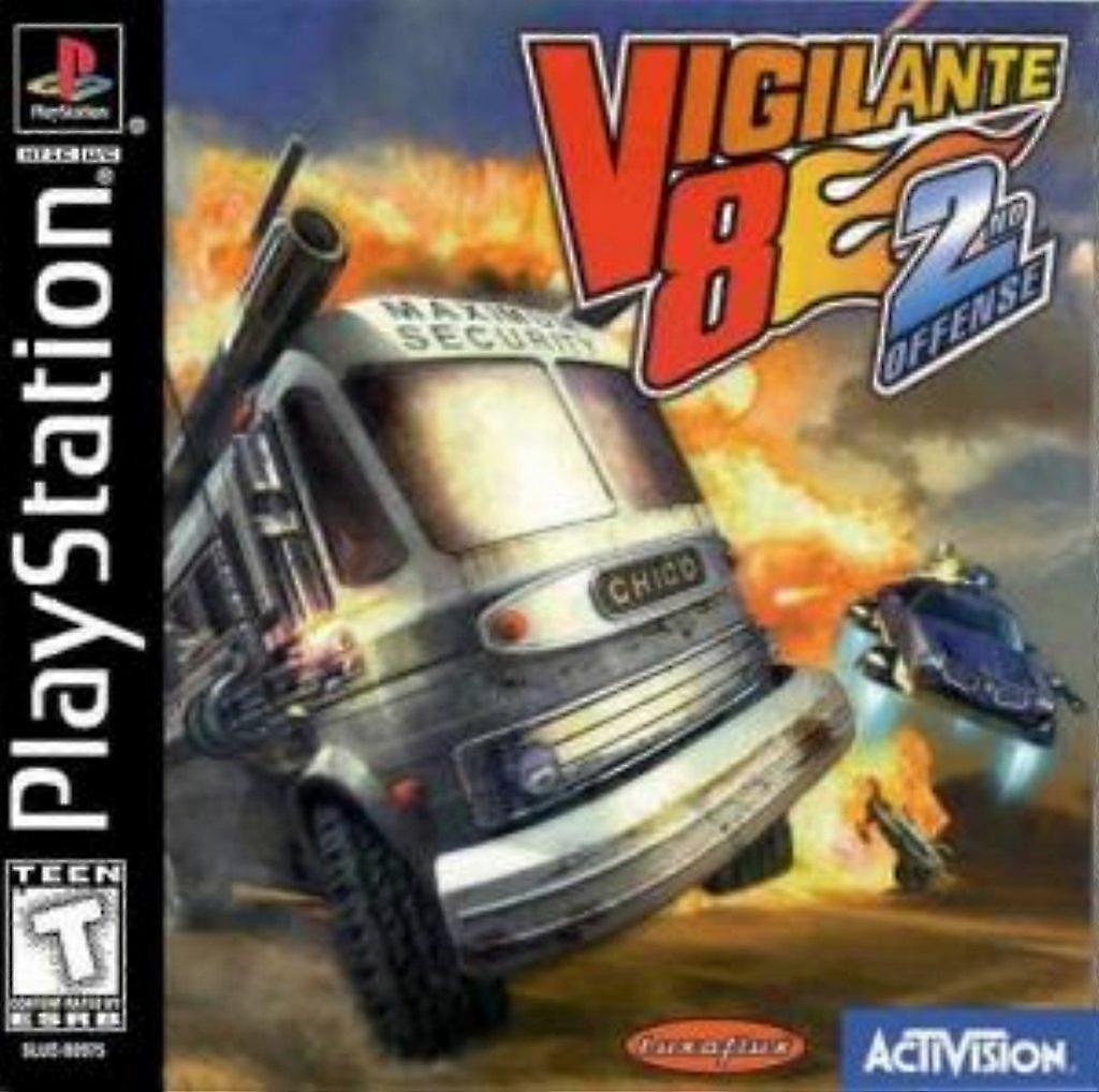 Vigilante 8 Second Offense  Game -  - PAL - New & Sealed