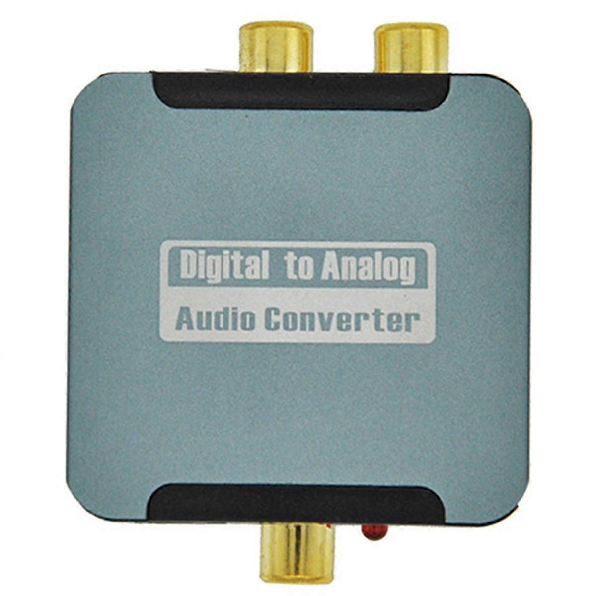Upgraded Audio Decoder Digital to Analog Audio Coaxial Converter Optical Fiber to Analog Spdif to Lotus