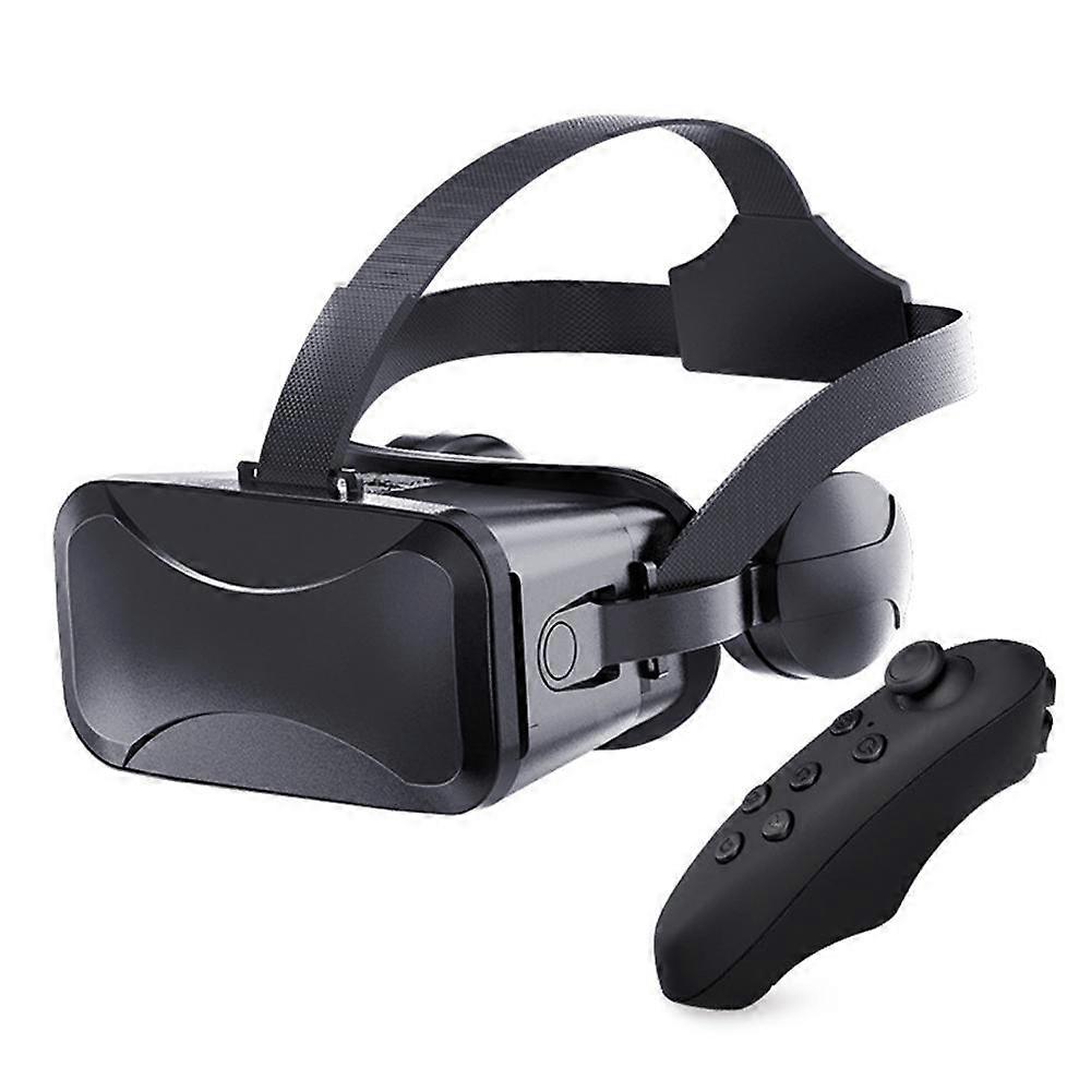 VR Headset Compatible with - Universal Virtual Reality Goggles - Play Your Best Mobile Games 360 Movies with Soft & Comcompatible withtable New 3D VR 