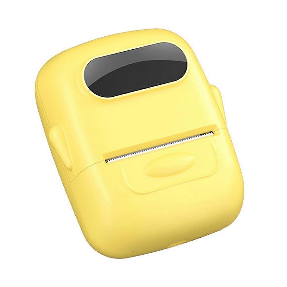 Label Maker Machine with Tape P50 Portable Label Printer Bluetooth Label Maker Machine Label Printer for Clothes Home D