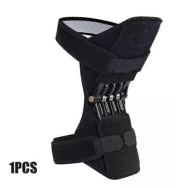 Non-slip Power Support Knee Pads Patella Strap Assist Lift Spring Force Knee Booster