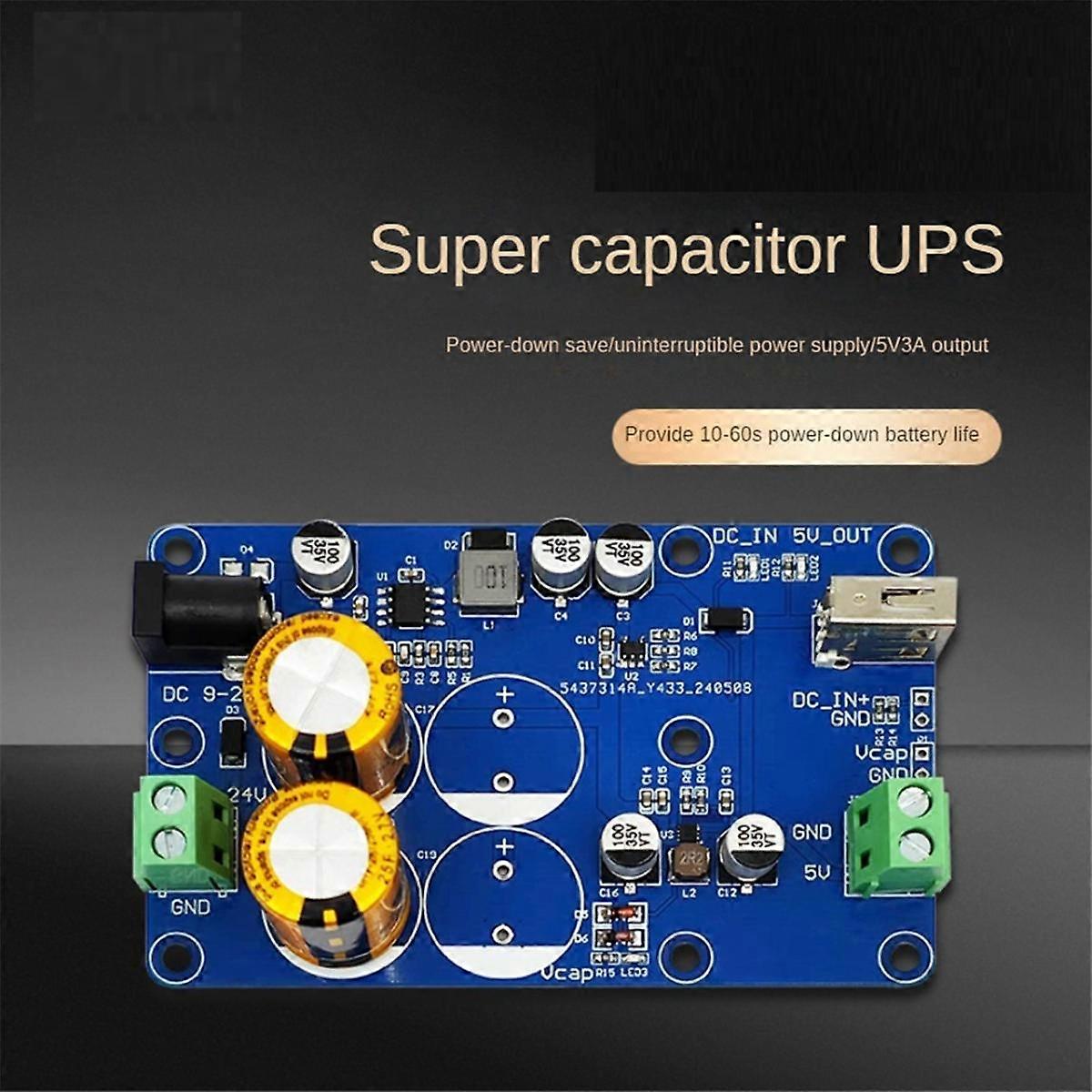 Super Capacitor UPS Power Module for UPS Power Supply Module Supports Charging and Discharging