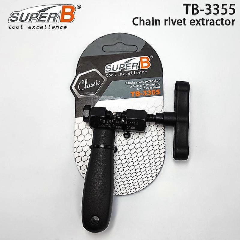 Super B Original Tb-3355 Bicycle Chain Rivet Extractor Repair Tools Classic Bike Chain Rivet Extractor Chain Breaker Splitter