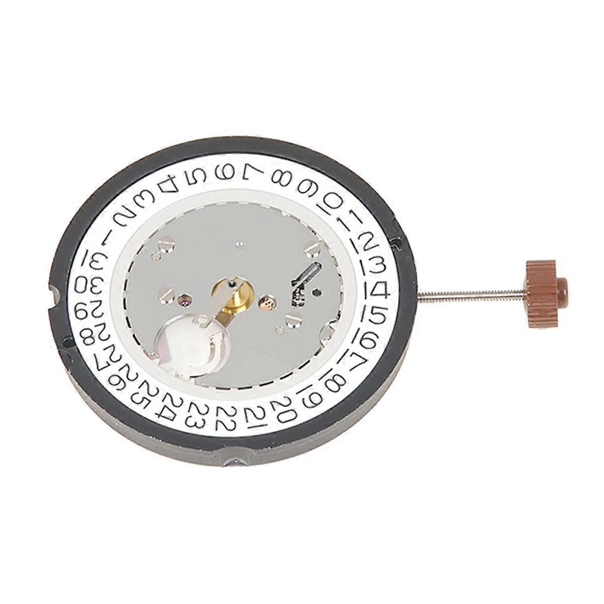 515 Movement Replacement Quartz Watch Movement Chronograph Watch Parts for 515 Movement(Crown At 3)