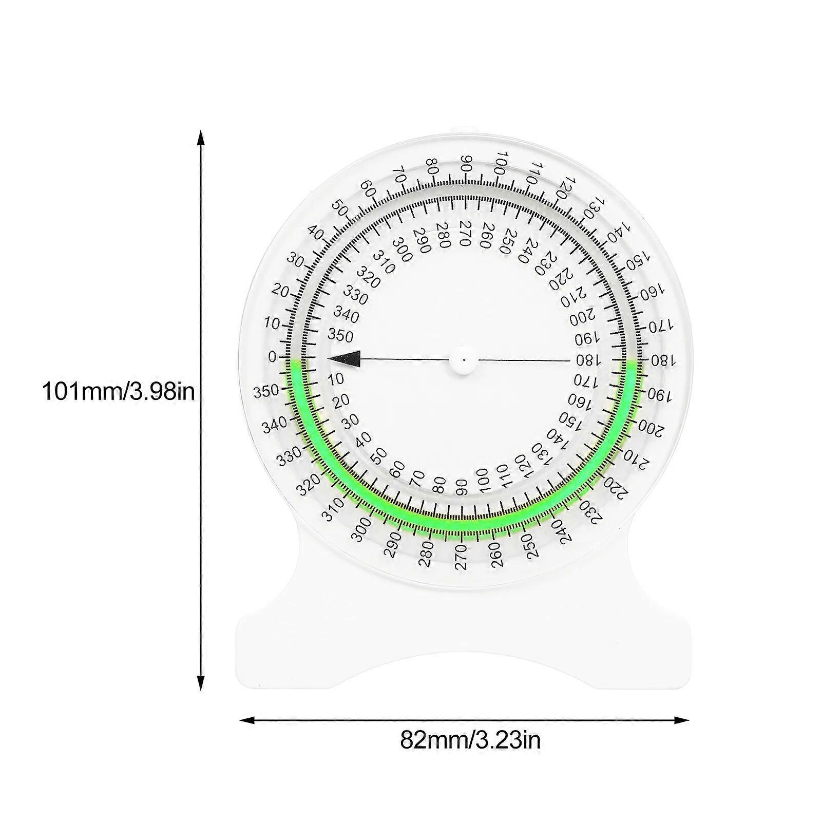 Bubble Inclinometer PT Inclinometer ROM Range of Motion Angle Finder Protractor Joint Mobility Measuring Instrument Goniometer