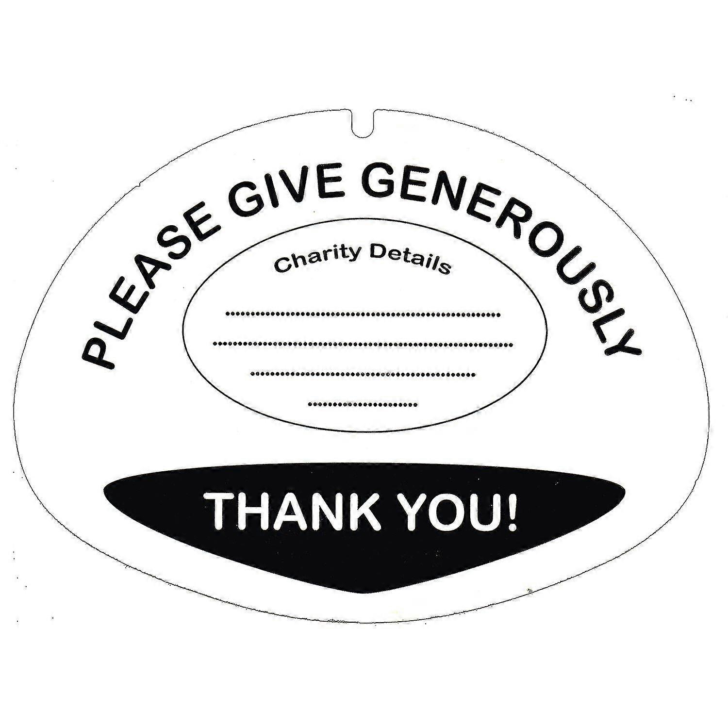 10 Lid Labels For Charity Ets