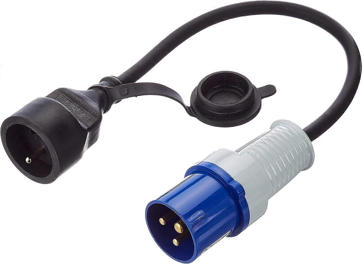 ECEEC3M adapter cable with plug to CEE plug, length 40 cm,2024 Ping