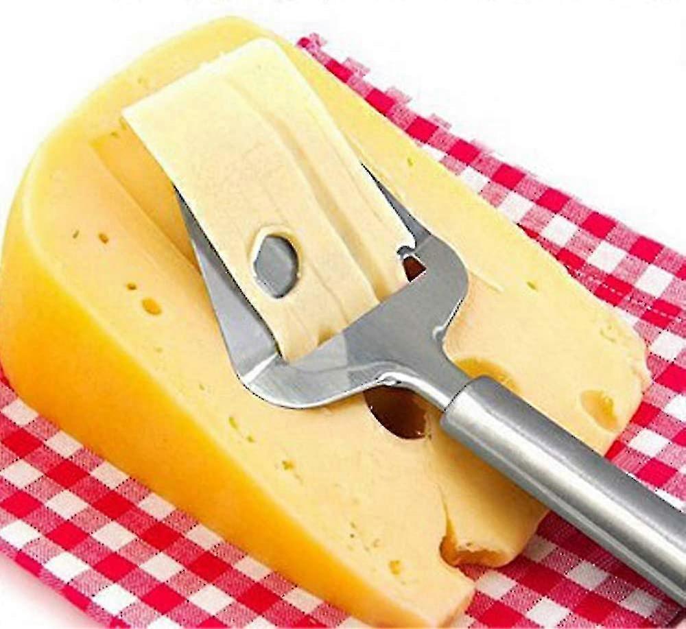 Stainless Steel Hard Cheese Slicer, 2 Pcs Cheese Scraper, 22 Cm, Cheese Slicer, Thick Cheese, Blade Width: 7.3 Cm, Stainless Steel, Dishwasher Safe