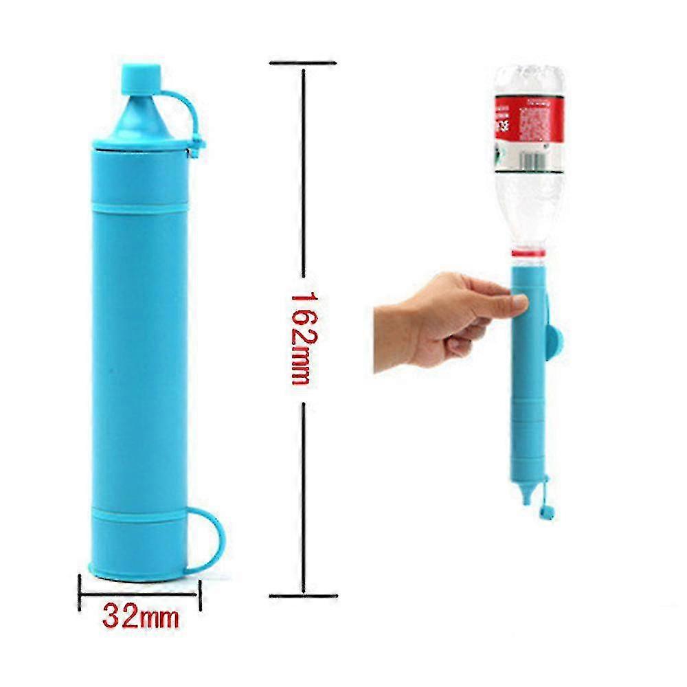 Mini Outdoor Portable Filter Straw Drinking Filter-personal Water Filter For Hiking, Camping, Travel, And Emergency Preparedness
