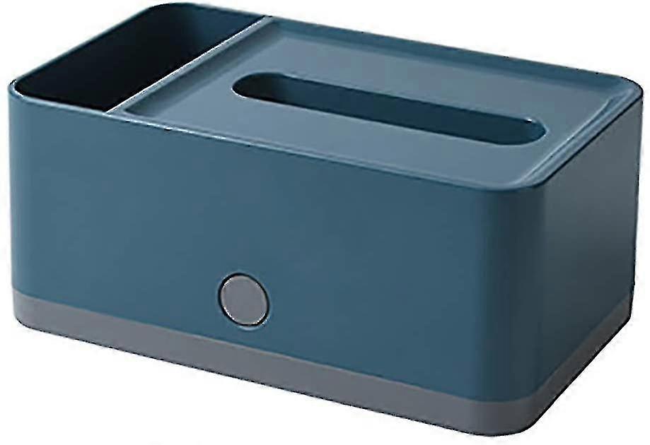 Yaju Desktop Spring Tissue Pumping Box1pcsdark Blue