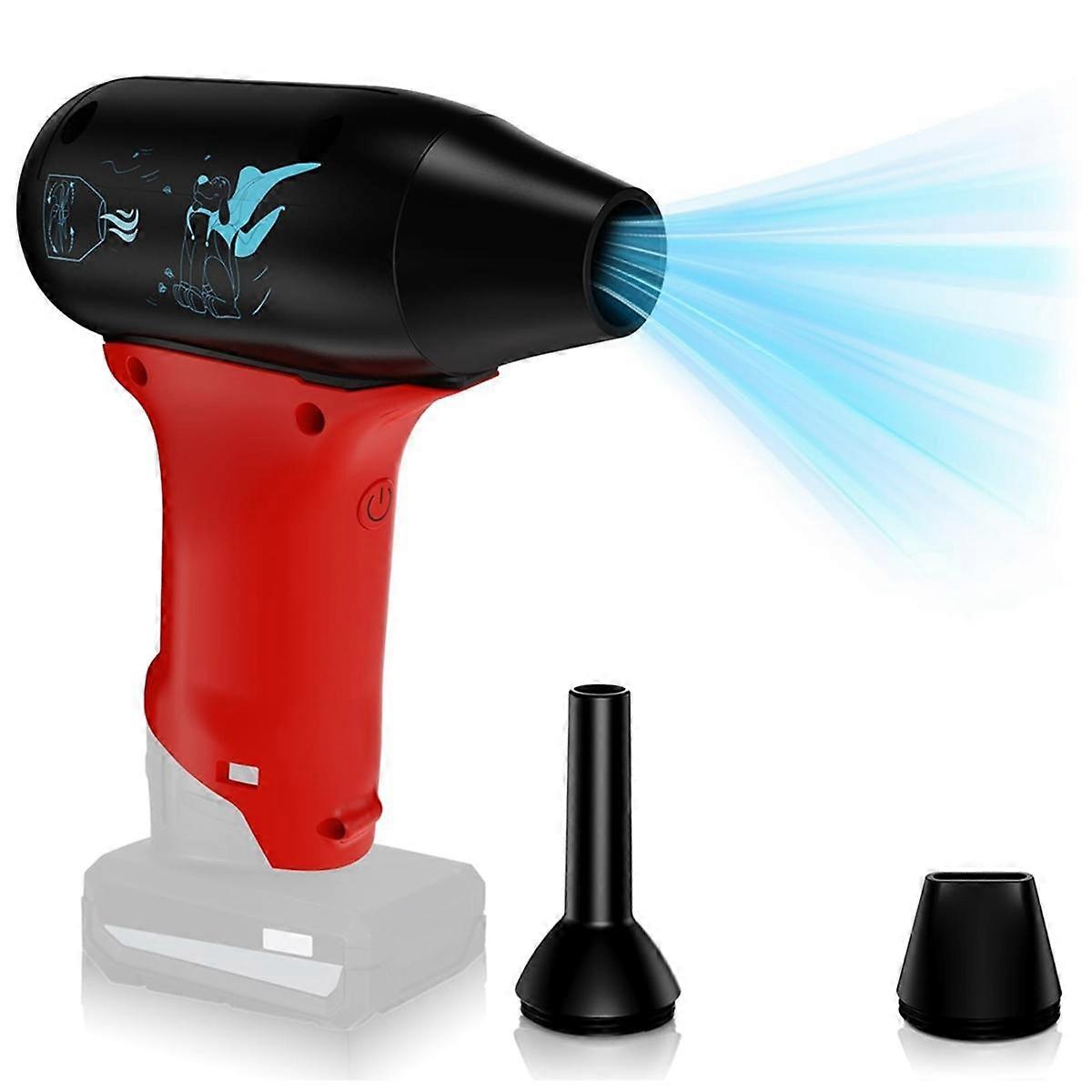 Mini Jet Blower Violent Turbo Fan for 12V M12 Battery Portable Jet Fan for Car,Keyboard Cleaning,Ai