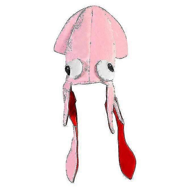 الملونة المخملية قبعة الحبار الأخطبوط قبعة الرقص أداء الدعائم تحت البحر عيد ميلاد سعيد حزب الأخطبوط القبعات