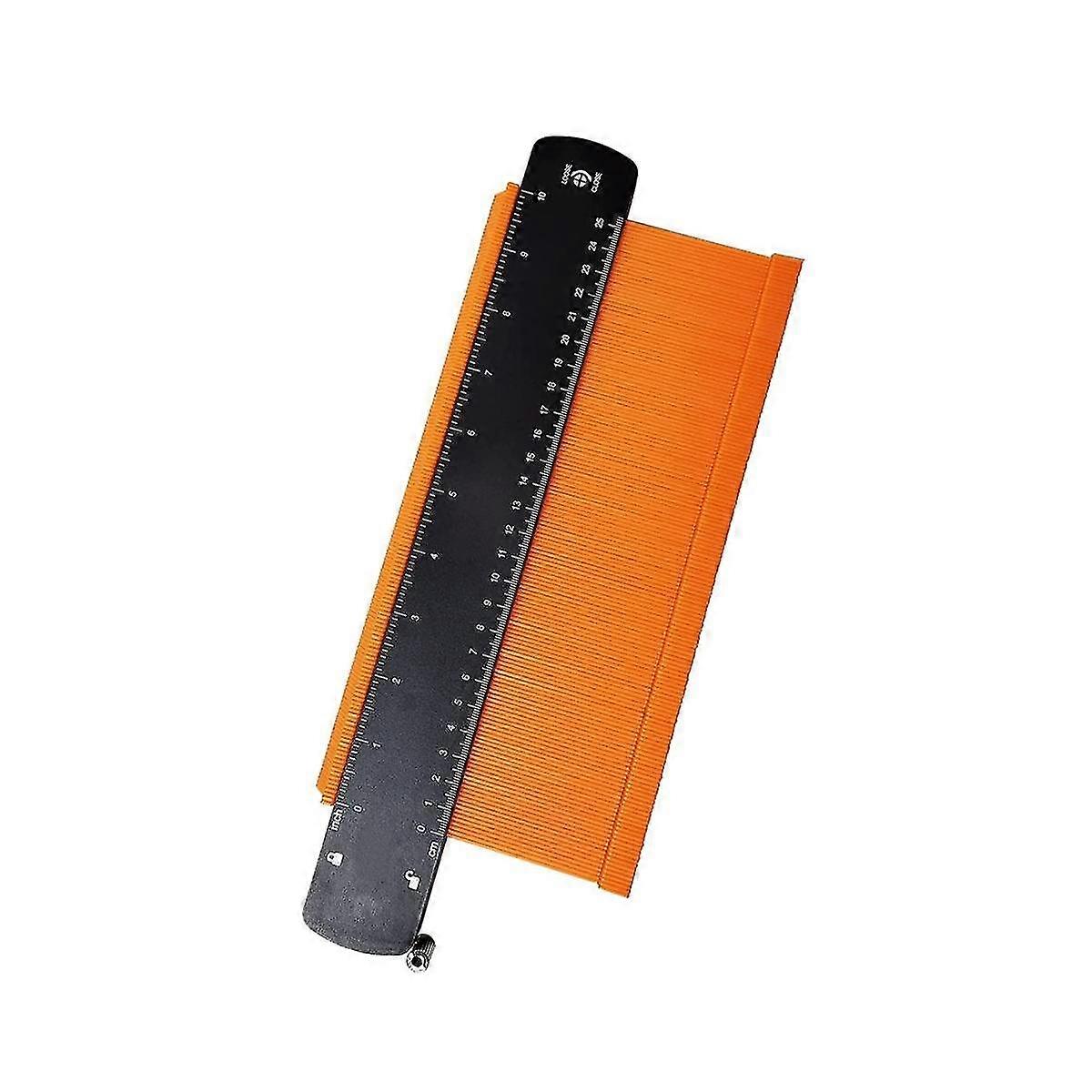 10 Inch Super Gauge Shape And Outline Tool, Contour Gauge Tool With Lock, Measuring Tools Shape Dup