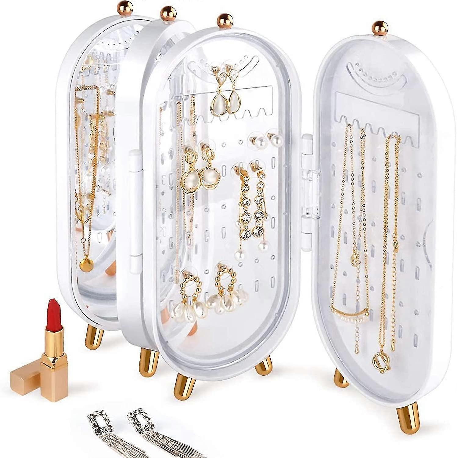 Jewelry Box Stand,with Mirror,large Capacity