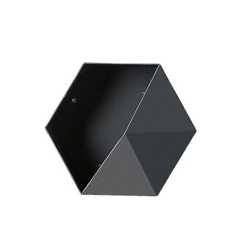 Hexagonal Honeycomb Wall Frame, Wall Decoration (Blue 23*26.5*6.5cm)