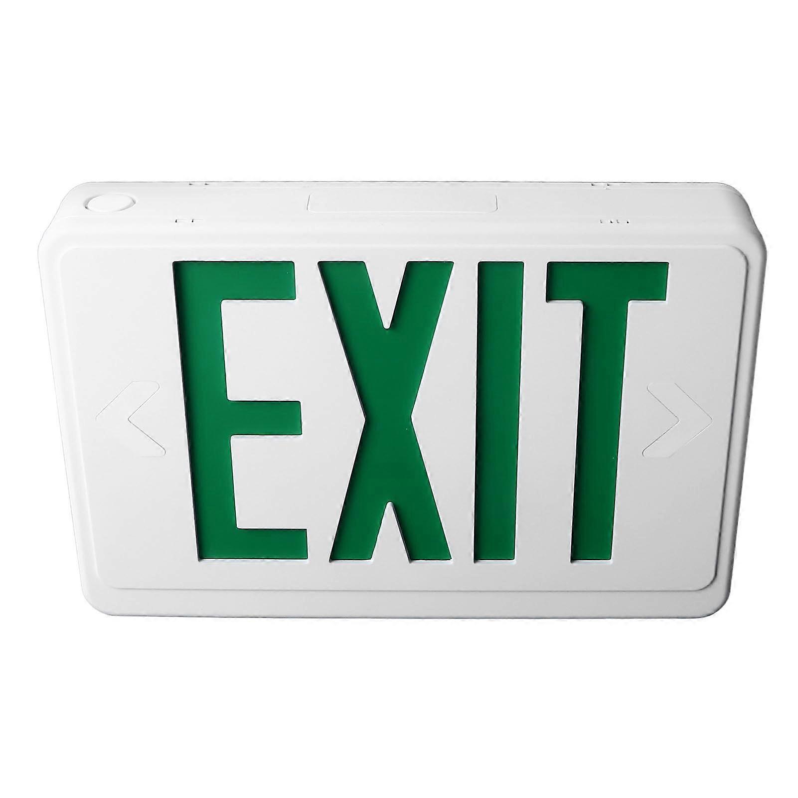 EXIT Sign Emergency Exit LED Light Safety Evacuation Indicator Light AC 85?265V for Wall Ceiling