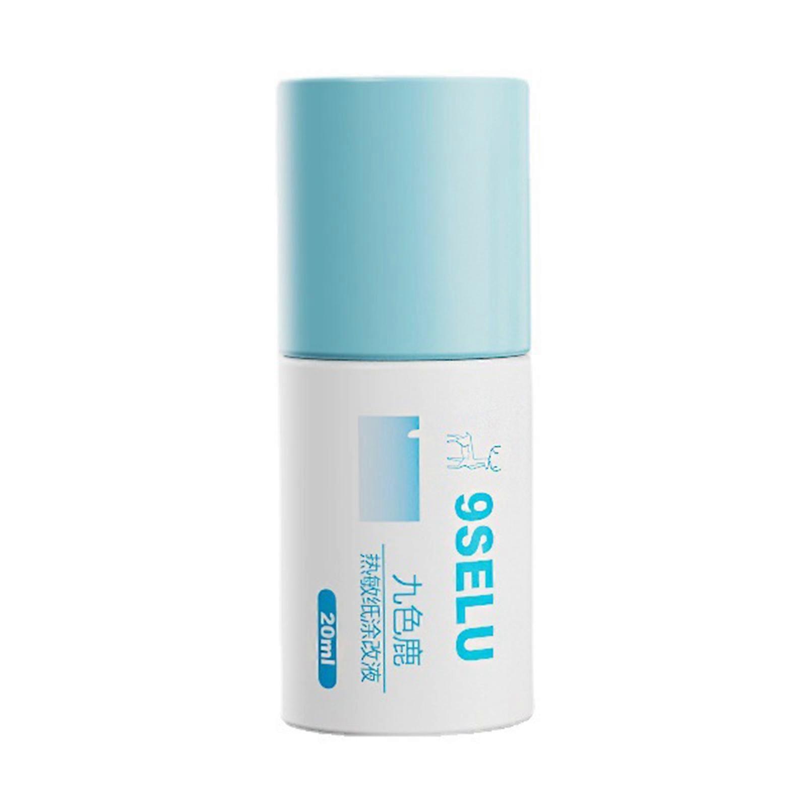 10/20ml Thermal Paper Fluid Quick-drying Privacy Protection Anti-leakage Correction Liquid School Accessories
