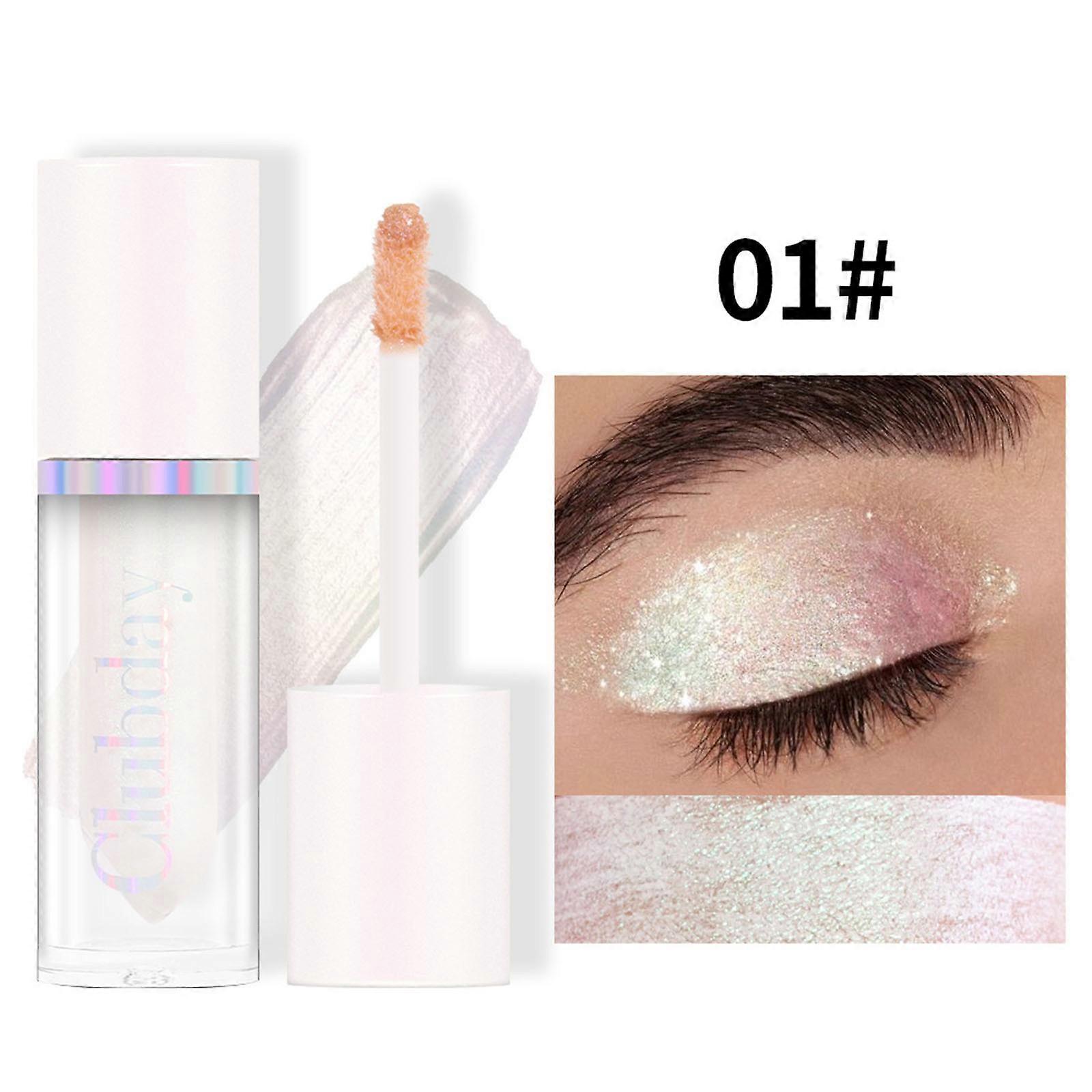 Fard À Paupières Scintillant Liquide 6 Couleurs Caméléons Fard À Paupières Changement De Couleur Multichrome Ombre À Paupières Haute Pigmentée Longue Durée Et Preuve Des Taches 3.5ml