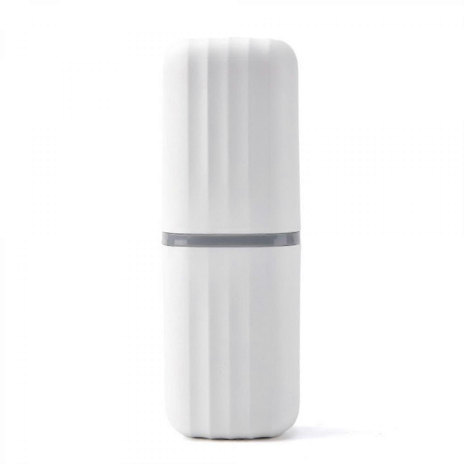 White household travel toothbrush storage box