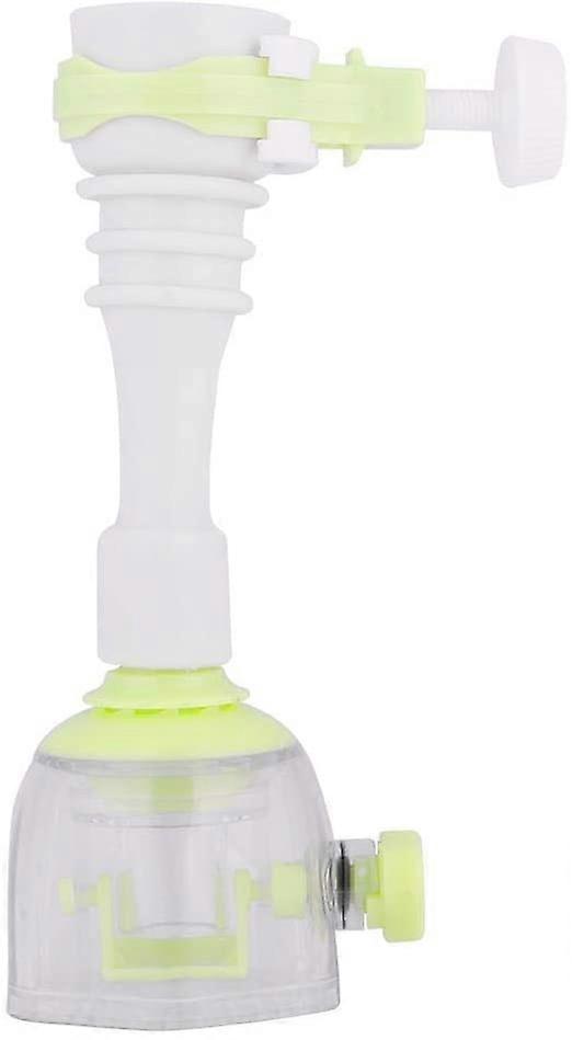 Adjustable Splash-Proof Faucet Extender Rotatable Kitchen Water-Saving Tap Nozzle Filter Valve