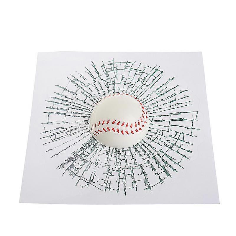3d Car Stickers Ball Hit Body Window Sticker