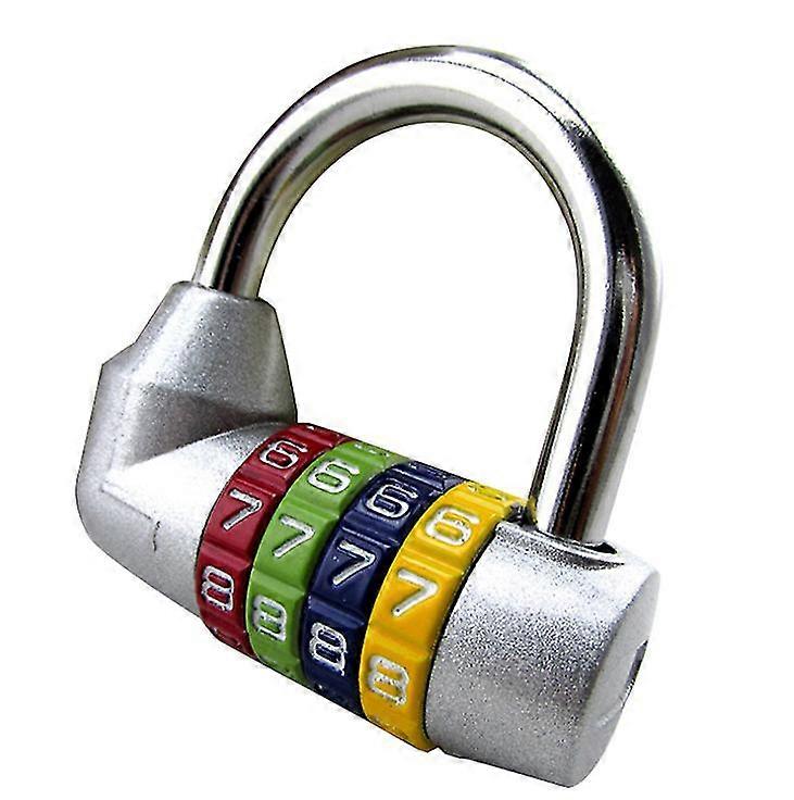 4輪デジタルコードロックドアと窓ジムの引き出し盗難防止ロック色小さな南京錠キャビネットロック