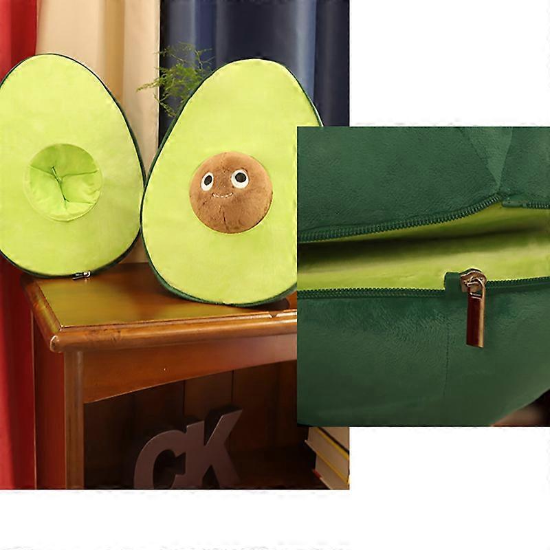 MIMIGO Avocado Fruit Soft Plush Toy Furry Stuffed Toy Avocado