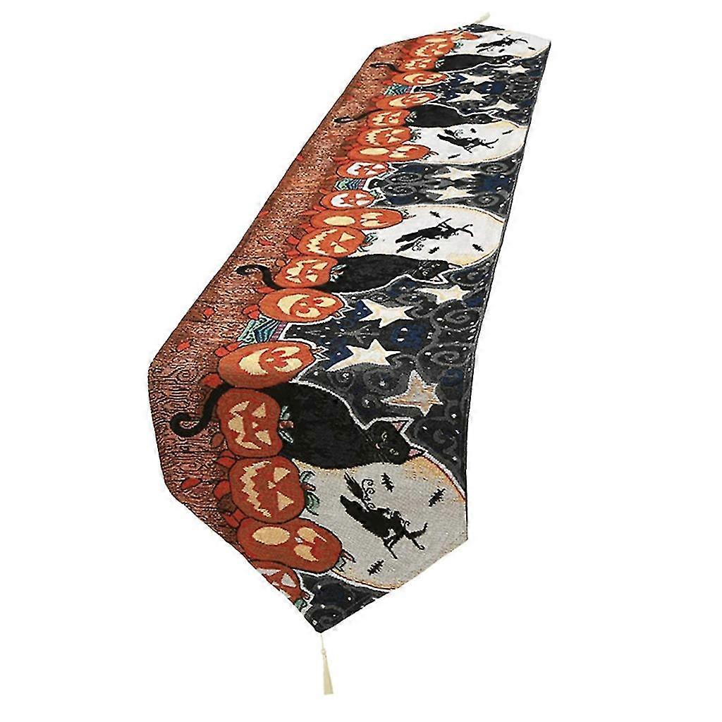 Halloween Table Runner Party Supplies Pumpkin Spider Table Cloth For Wedding
