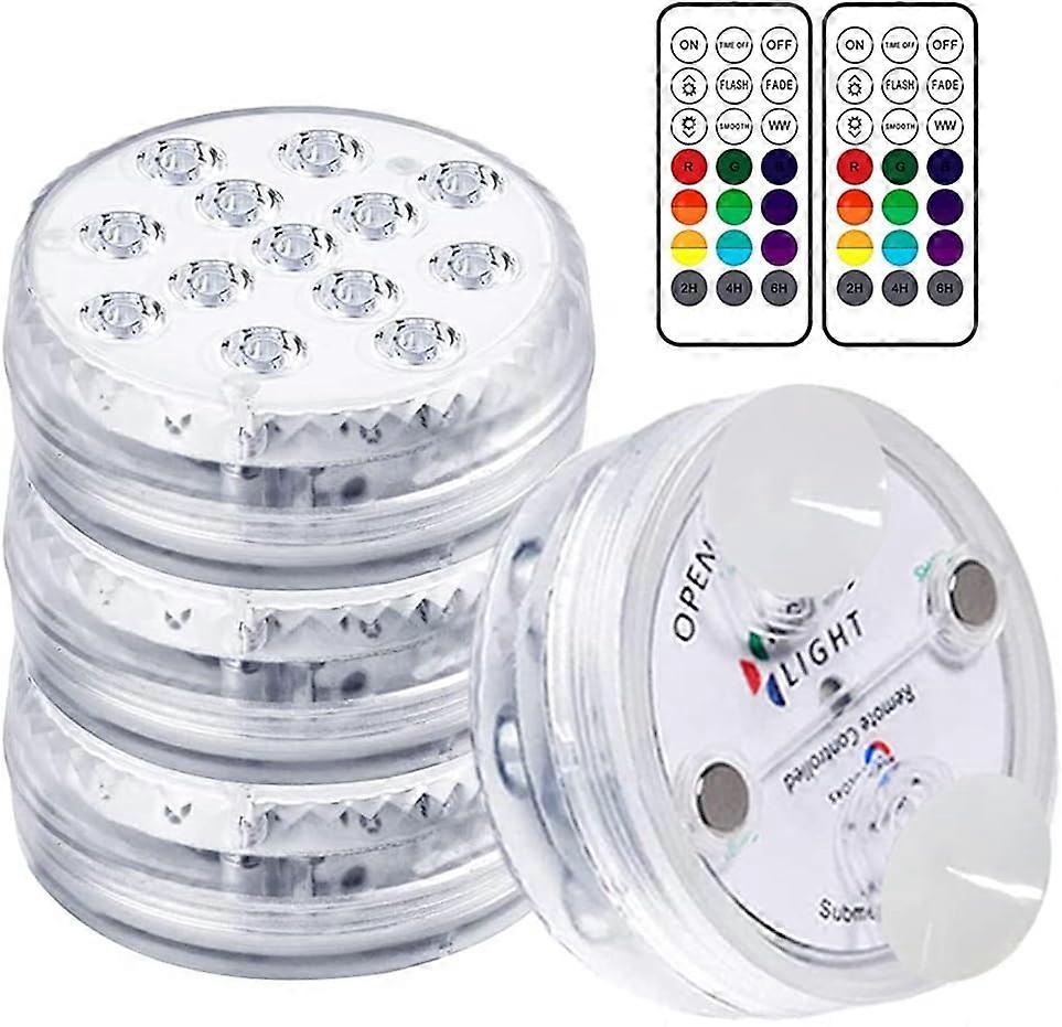 Waterproof Underwater Light - RGB LED Pond Lighting with Remote Control