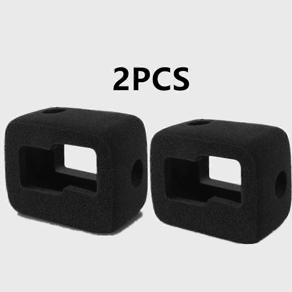 Windshield Wind Noise Reduction Sponge Foam Case For GoPro HERO 10 9 Cover Housing For GoPro Hero 9 Action Camera Accessorie