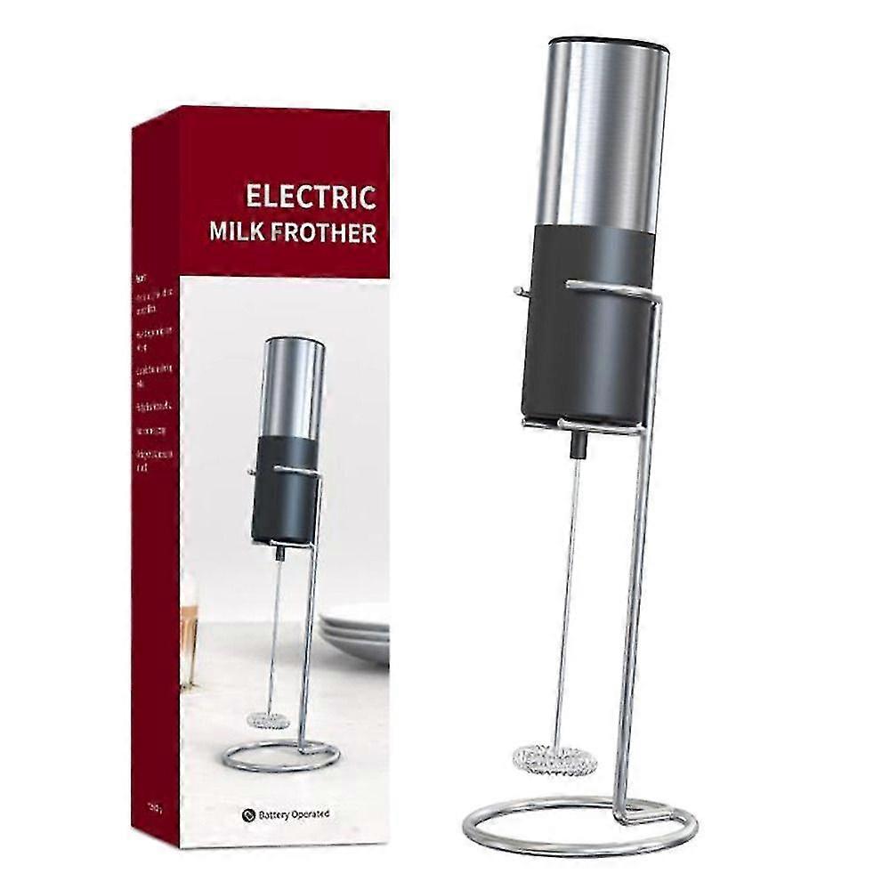Electric Milk Frother Mini Foamer Whisk Beater Battery Powered Handheld Coffee