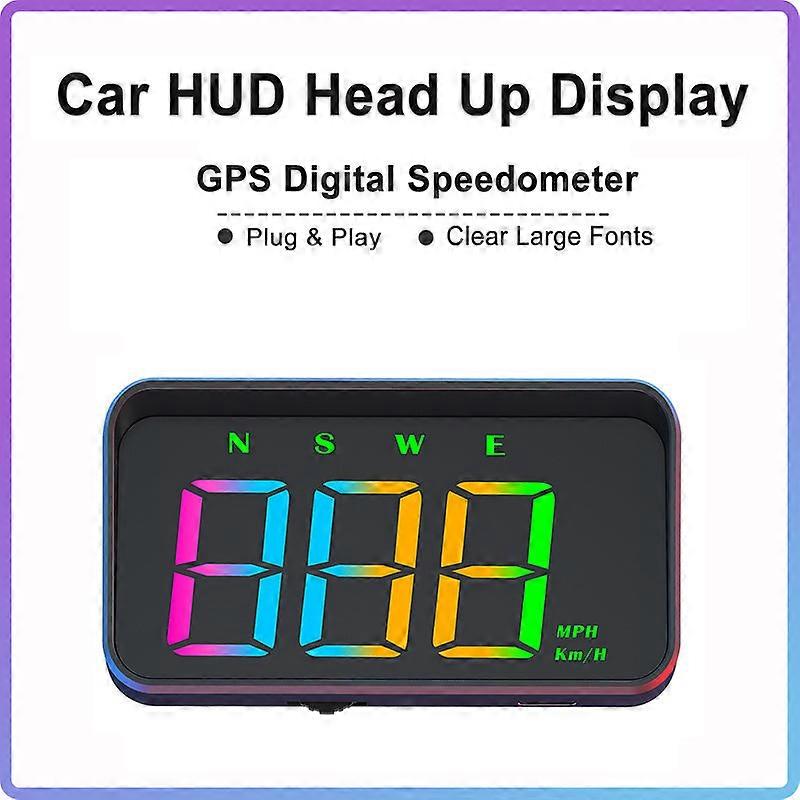 M2s Head Up Display Automotive Gps Digital Speed Tester Hd Car Windshield Projector Hud Speedometers For All Vehicles