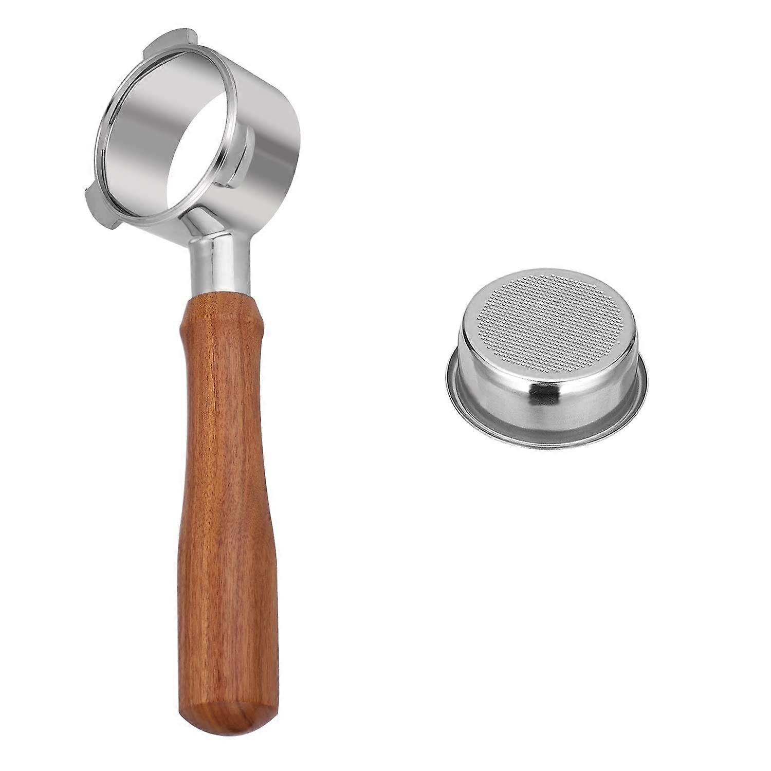 Portafiltro senza fondo da 54 mm per Breville serie 8 con filtro